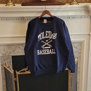 Vintage University of Toledo Baseball Sweatshirt